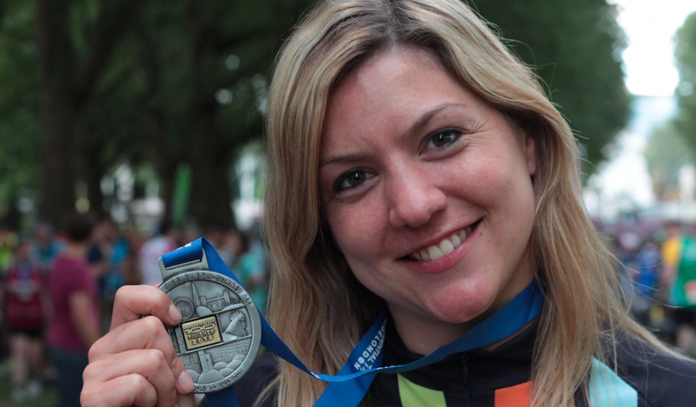 Ride Londone Geraldine completes 100mile Brompton challenge The